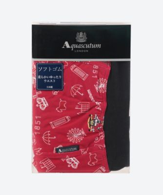ボクサーパンツ 前開き 25SS スパンゴム ロンドンアイコン