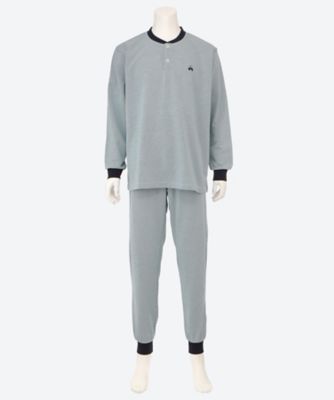パジャマ AIR DRYニットコードレーンヘンリー