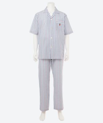 MACKINTOSH PHILOSOPHY (Men雑貨etc)/マッキントッシュ フィロソフィー パジャマ サッカーストライプ半袖 0126625430