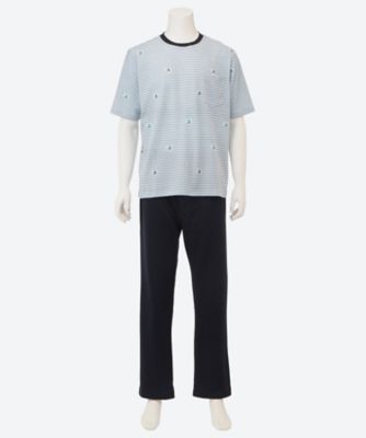 パジャマ 天竺ヨットプリント 0126635764 | Brooks Brothers