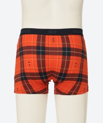 ボクサーパンツ 前開き チェックバッキンガムベア