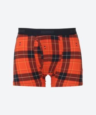 ボクサーパンツ 前開き チェックバッキンガムベア