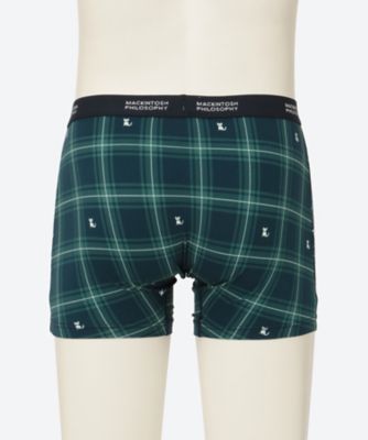 ボクサーパンツ 前開き チェックマスクドキャット