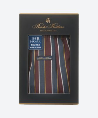 トランクス 前開き ストライプA 0113335002 | Brooks