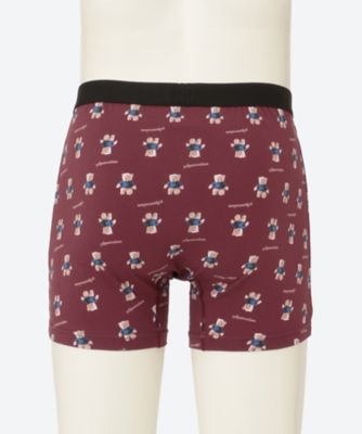 ボクサー 前開き テディベア 0112225621 | Aquascutum (Men