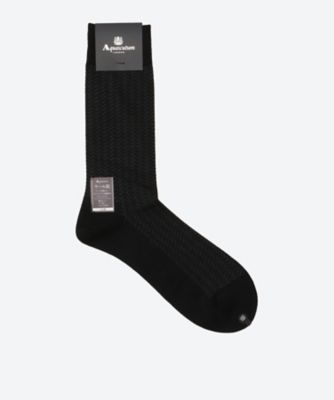 ビジネスソックス ヘリンボーン 0163265225 | Aquascutum