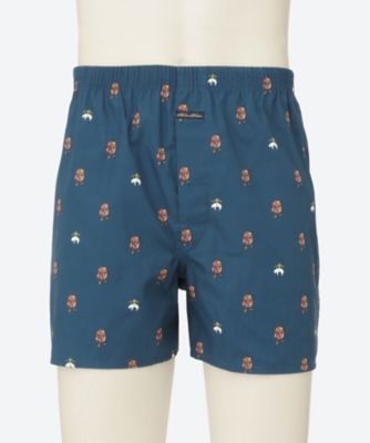 プリントトランクス 前開き フクロウ 0113335012 | Brooks