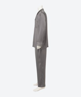 【タグ付き】Aquascutum　シルク100%パジャマ　ペイズリー　上下セット imgrc0115654133.jpg