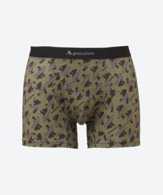 ボクサーパンツ 前開き シルエットベア 1112626612