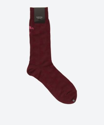 SEEK (Men)/シーク 【靴下おまとめ】SEEK ビジネスソックス フラミンゴ柄 シルケット加工 SXX095
