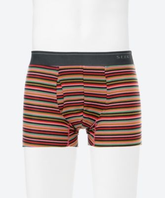 SEEK (Men)/シーク 年間 ボクサーブリーフ 前あき リップウエスト カットオフ EEC690A ミステイピンク パンツ・ショーツ【三越伊勢丹/公式】