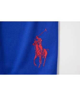 パーフェクトポーチ　前開き　ポロプレイヤー　プリント　ＲＭ３ーＡ１０５　