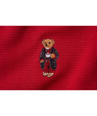 ワッフルロングスリーブクルーネック　フォールモーニングローブベア　ＲＭ８ーＡ００５　