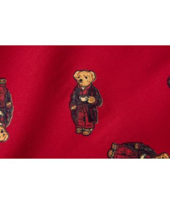 フランネルパジャマ　フォールモーニングローブベア　プリント　ＲＭ６ーＡ１０２　
