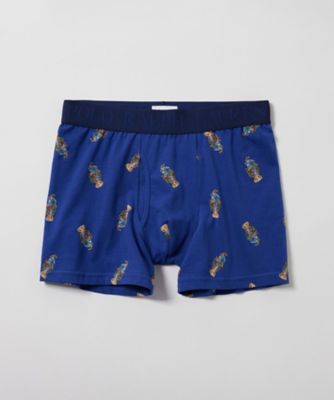 POLO RALPH LAUREN (Men)/ポロ ラルフ ローレン ボクサーブリーフ　タヒチベアオールオーバープリント　前開き　ＲＭ３ーＢ１０５