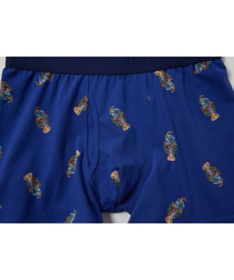 ボクサーブリーフ　タヒチベアオールオーバープリント　前開き　ＲＭ３ーＢ１０５