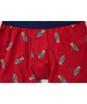 ボクサーブリーフ　タヒチベアオールオーバープリント　前開き　ＲＭ３ーＢ１０５