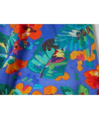 ボクサーブリーフ　フローラルプリント　前開き　ＲＭ３ーＢ１１６