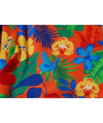 ボクサーブリーフ　フローラルプリント　前開き　ＲＭ３ーＢ１１６