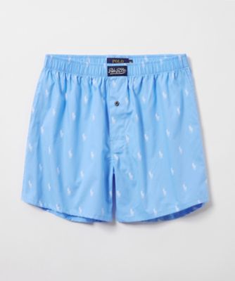POLO RALPH LAUREN (Men)/ポロ ラルフ ローレン トランクス　ＰＰオールオーバープリント　前開き　ＲＭ４ーＢ２０１