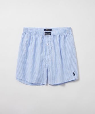 POLO RALPH LAUREN (Men)/ポロ ラルフ ローレン トランクス　ストライプ　前開き　ＲＭ４ーＢ１０１