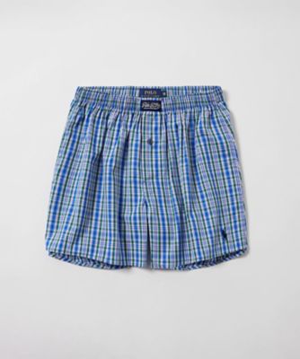 トランクス ラグーンチェック 前開き RM4ーB102 | POLO