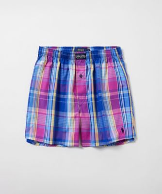 トランクス カバナチェック 前開き RM4ーB103 | POLO