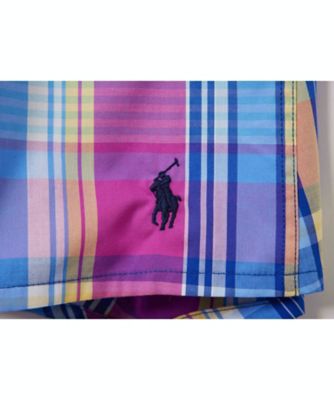 トランクス カバナチェック 前開き RM4ーB103 | POLO