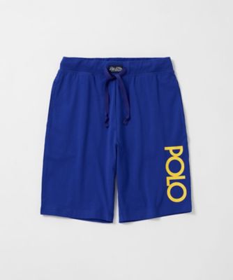 スリープショートパンツ　ＰＯＬＯプリント　ＲＭ８ーＢ３０５