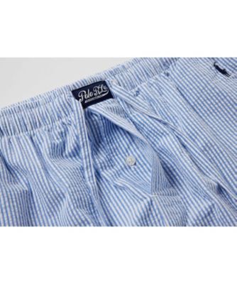 シアサッカースリープショートパンツ　ＲＭ８ーＢ４０１