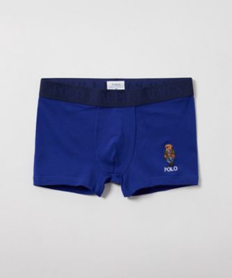 POLO RALPH LAUREN (Men)/ポロ ラルフ ローレン ショートボクサーブリーフ タヒチベア刺繍 前閉じ RM3ーB104S