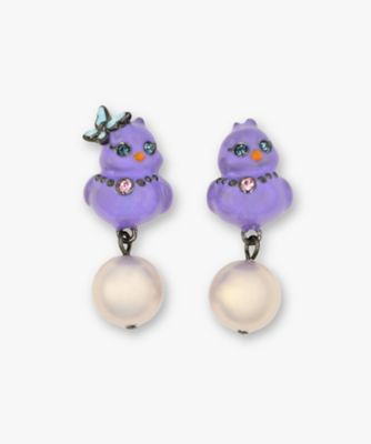 ＜ANNA SUI (Women)＞ひよこモチーフ　ピアス　ＳＡＭＡ１５２７　　ＸＶ