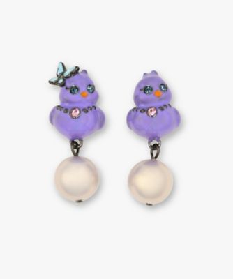 ＜ANNA SUI (Women)＞ひよこモチーフ　イヤリング　ＳＡＭＥ１５２７　　ＸＶ