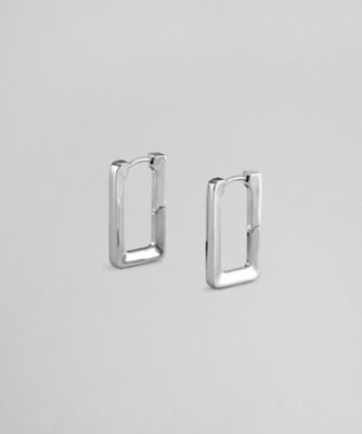 ＜PLUS VENDOME (Women)＞バゲット＿キャッチレスピアス　ＰＦ６Ａ２６１８　　ＲＧ