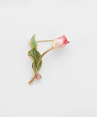 ＜VENDOME BOUTIQUE (Women)＞チューリップ　ブローチ　ＶＢＲＶ６１４７　　Ｐ２