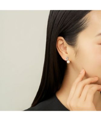 淡水パール イヤリング VBPE6042 PF | VENDOME BOUTIQUE