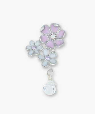 蝶 小花モチーフ ピアス SAMA1533 XW | ANNA SUI (Women