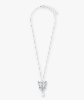 蝶 小花モチーフ ネックレス SAMN207060XW | ANNA SUI