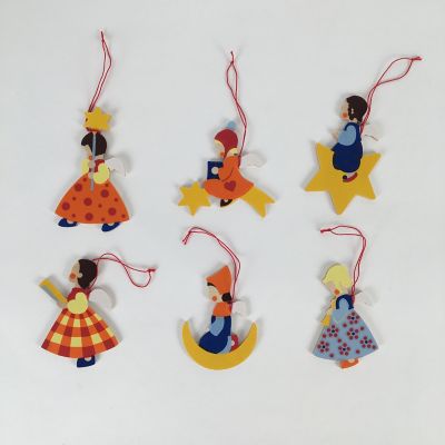 ＜ATELIER NIKI TIKI (Baby&Kids)＞【受注商品】かべかざり天使