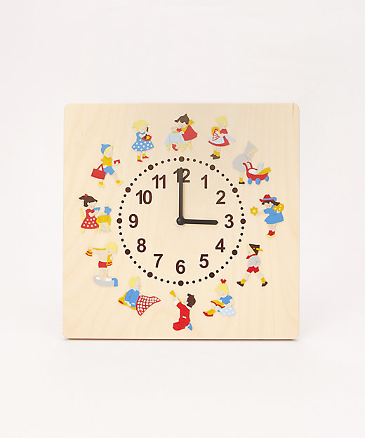  ニキティキ 時計（子供の一日）知育玩具