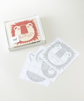 ＜ATELIER NIKI TIKI (Baby&Kids)＞【受注商品】【商品紹介動画あり】＜ＮＡＥＦ＞アニマルパズル
