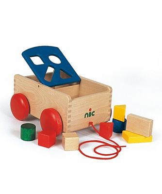 ＜ATELIER NIKI TIKI (Baby&Kids)＞【商品紹介動画あり】＜ＮＩＣ＞車付ポストボックス　青