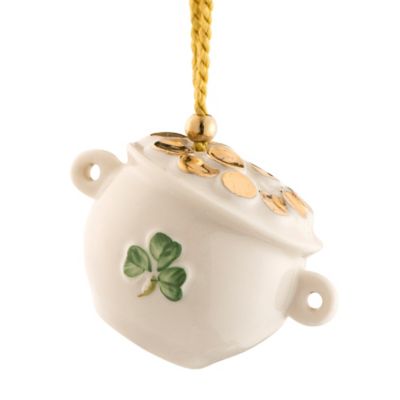 ＜belleek＞★ポットオブゴールド　オーナメント