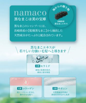 ☆黒なまこのブラックnシャンプー | 長崎/大村湾漁業協同組合