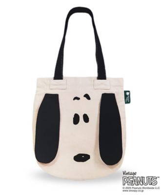＜STS＞刺繍ＳＮＯＯＰＹフェイス　トートバッグ