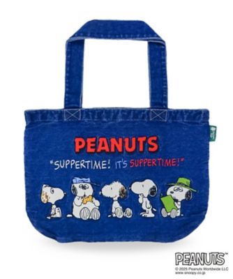 STS/スヌーピータウンショップオリジナル(先行販売) 刺繍デニムビッグトート　ブラザーズ２０２５