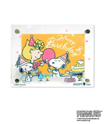 STS/スヌーピータウンショップオリジナル(先行販売) <SNOOPY誕生祭>アクリルフォトフレーム