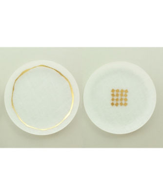 ＜toumei (Women)＞箔ｐｌａｔｅ　１８ｃｍ　２枚セット（香・獲）