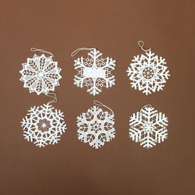 【送料無料】ATELIER NIKI TIKI (Baby & Kids)/アトリエ ニキティキ レースのオーナメント6枚セットホワイト おもちゃ【三越伊勢丹/公式】