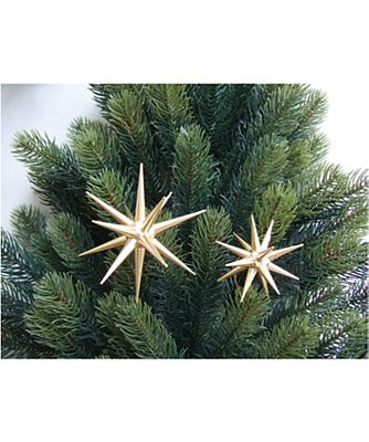 クリスマスオーナメント　きぃー 送料無料】【受注商品】オーナメント 金の星 大 4個入り